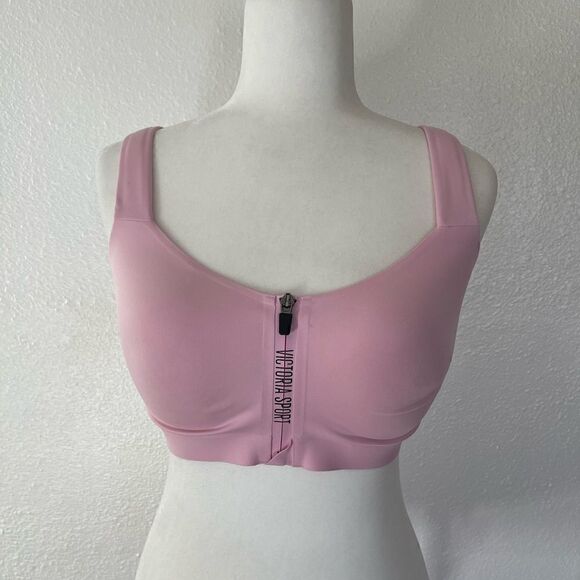 VICTORIA SECRET sport bra baby pink Size 34DD new no tags - Picture 3 of 11